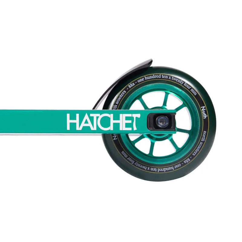 North Hatchet Complete Scooter Teal w Wheel