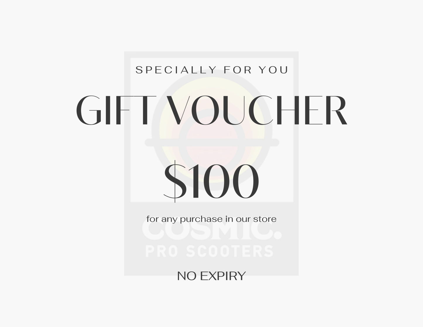 Cosmic Pro Scooter's Gift Cards