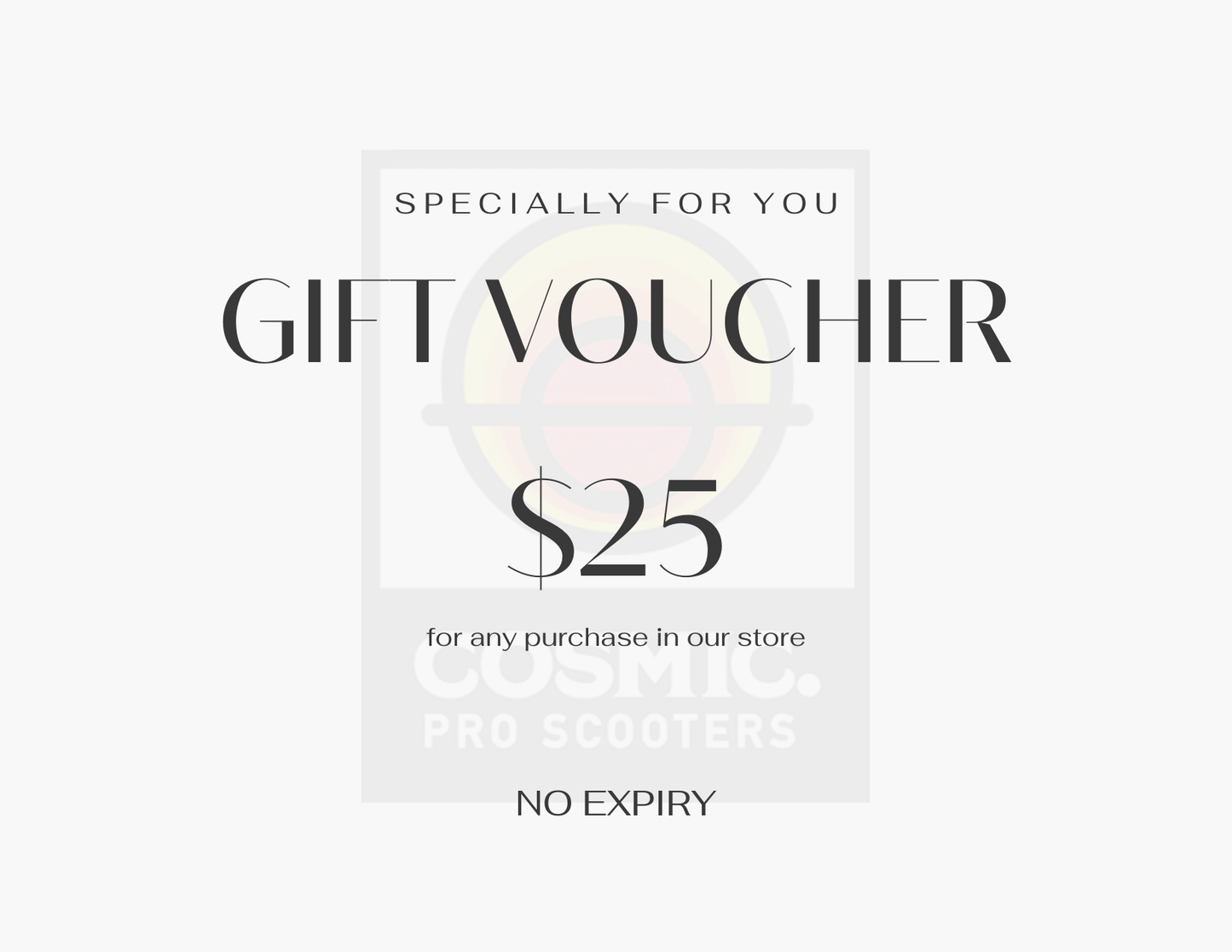 Cosmic Pro Scooter's Gift Cards