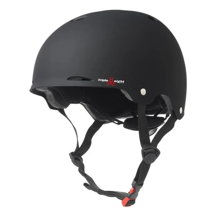 triple 8 gotham certified black helmet
