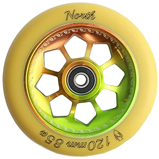 North Pentagon Rasta 85A 120mm - Wheels (X2)