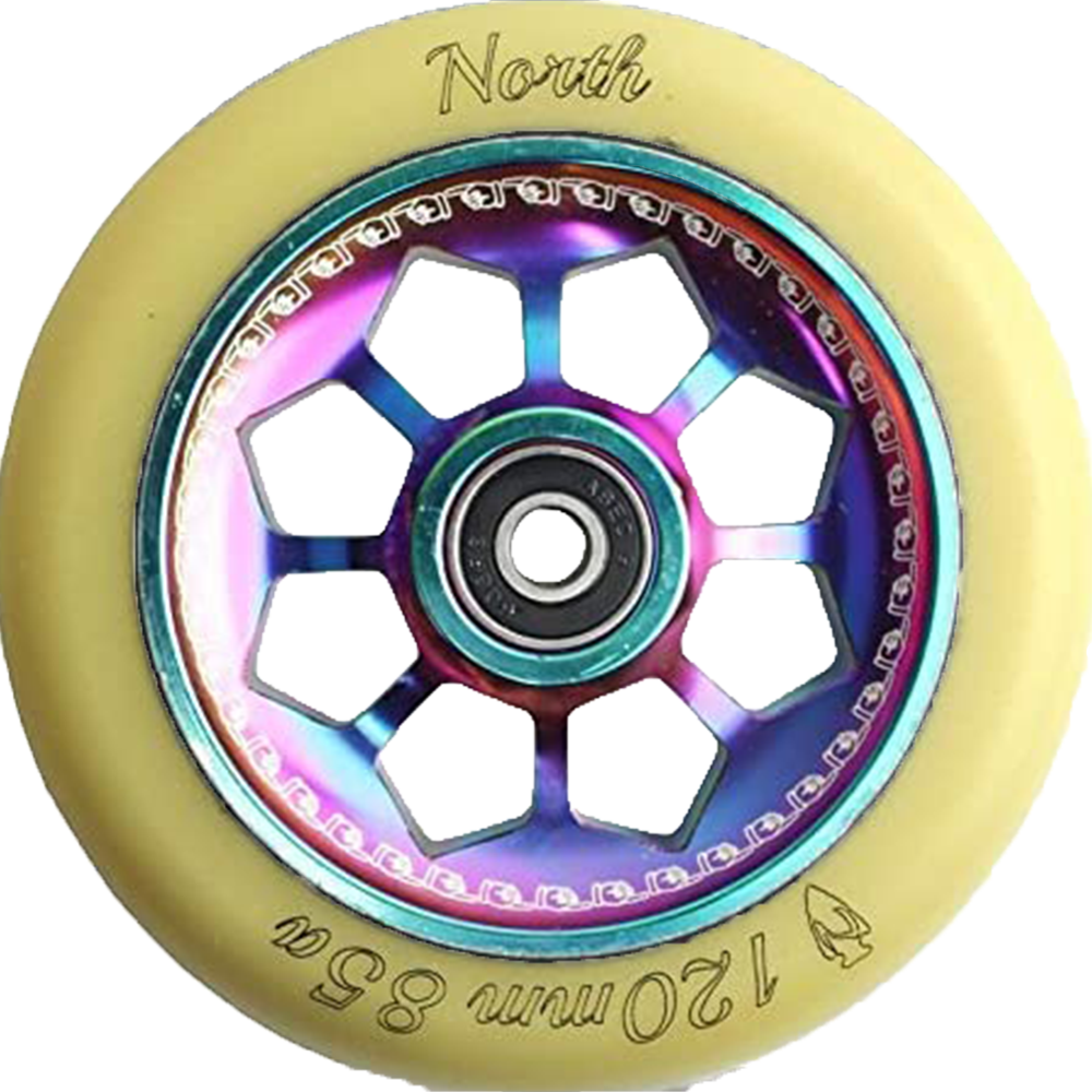 North Pentagon 85A 120mm- Wheels (X2)