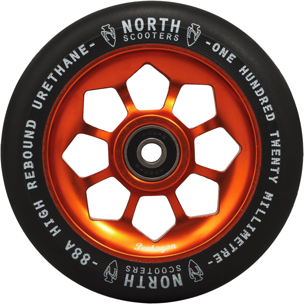 North Pentagon 88A 120mm - Wheels (X2)