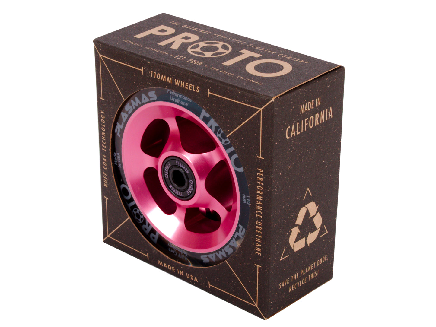 Proto Plasma Wheels (x2) - Cosmic Pro Scooters