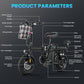 A9 ELECTRIC SCOOTER, 500W MOTOR, 14 INCH TIRES WITH DISC BREAKS