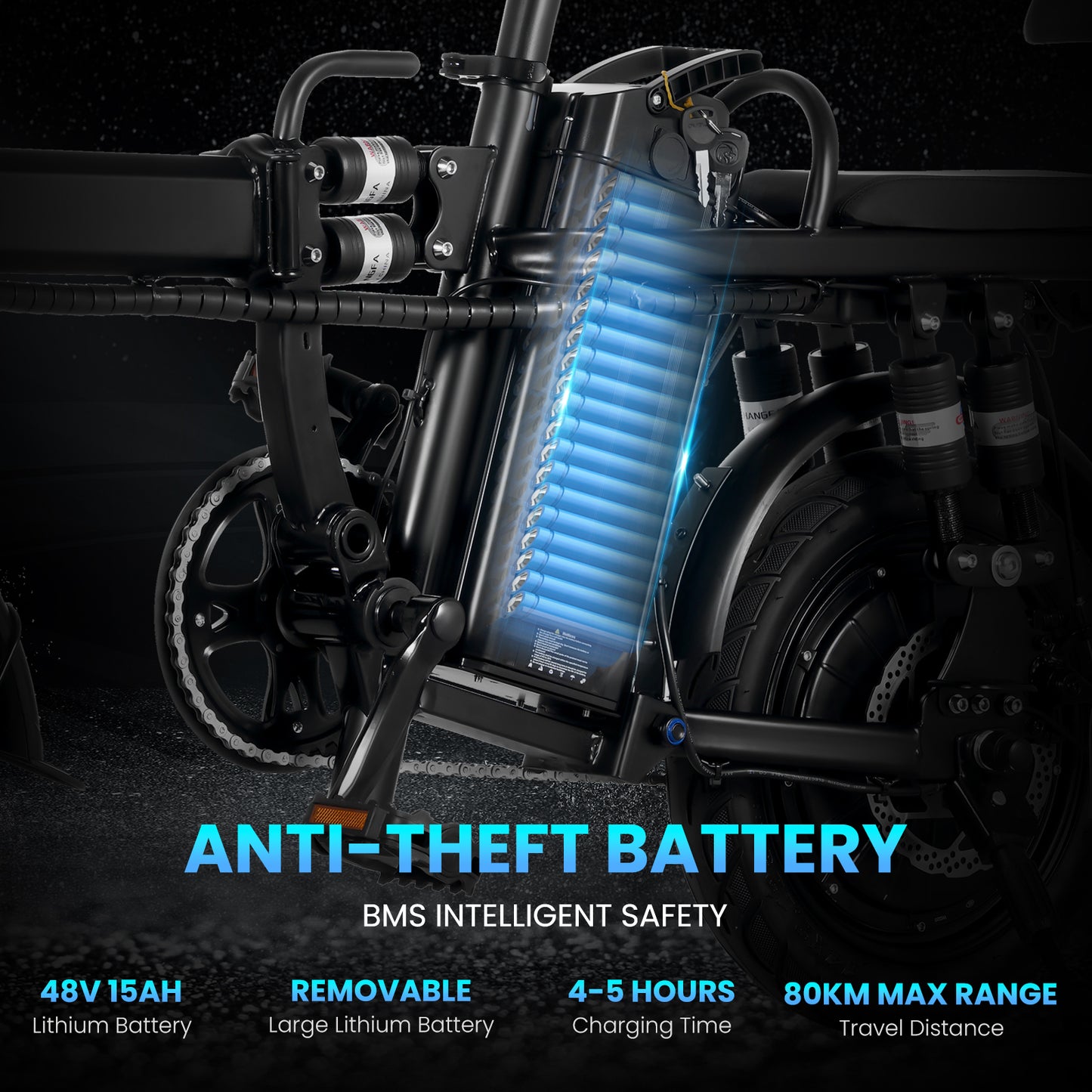 A9 ELECTRIC SCOOTER, 500W MOTOR, 14 INCH TIRES WITH DISC BREAKS