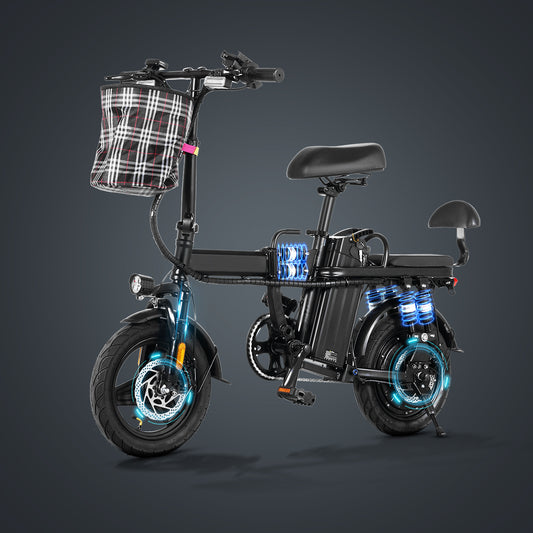 A9 ELECTRIC SCOOTER, 500W MOTOR, 14 INCH TIRES WITH DISC BREAKS