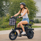 A9 ELECTRIC SCOOTER, 500W MOTOR, 14 INCH TIRES WITH DISC BREAKS