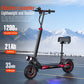 1600W Dual Suspension Electric Scooter – 60km Range, 50km/h, 11” Off-Road Tires, 48V 21Ah
