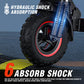 1600W Dual Suspension Electric Scooter – 60km Range, 50km/h, 11” Off-Road Tires, 48V 21Ah