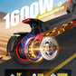 1600W Dual Suspension Electric Scooter – 50km Range, 50km/h, 11” Off-Road Tires, 48V 18Ah