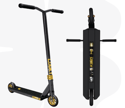 Lucky CREW Pro Scooter Obsidian edition