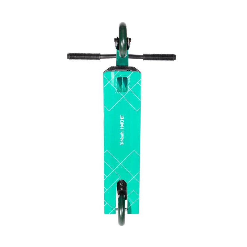 North Hatchet Complete Scooter Teal Back