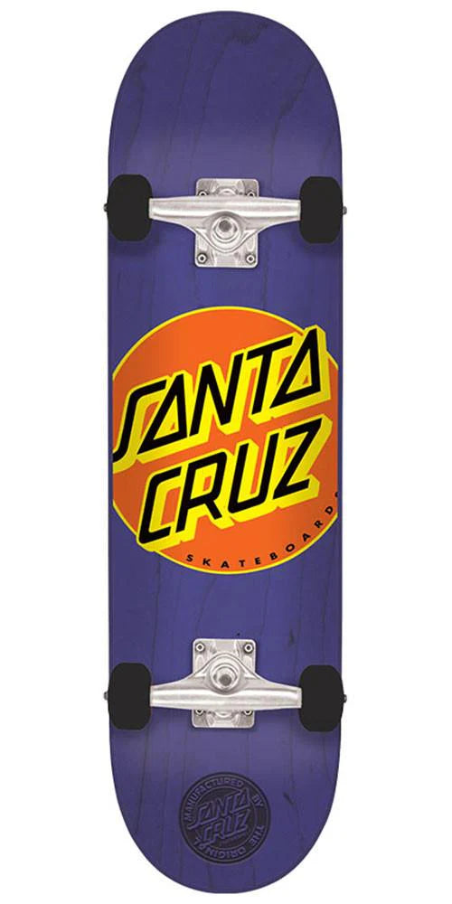 Santa Cruz Classic Dot Skateboard Best Deck for Tricks – Cosmic