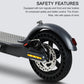 Electric Scooter 350W - 30km Range, Solid Tires, App Control, Disc Brakes, IP54 Water Resistant