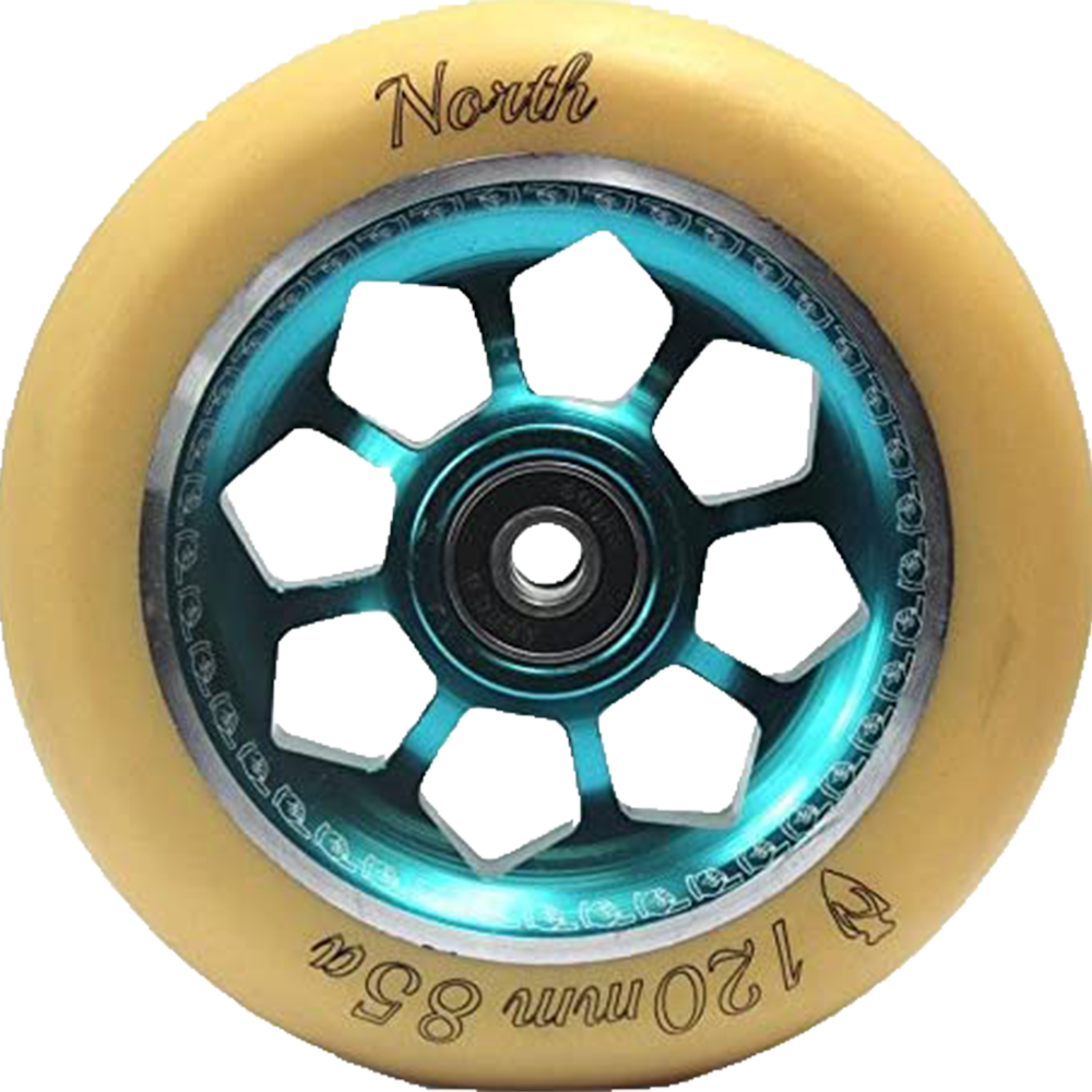 North Pentagon 85A 120mm- Wheels (X2)