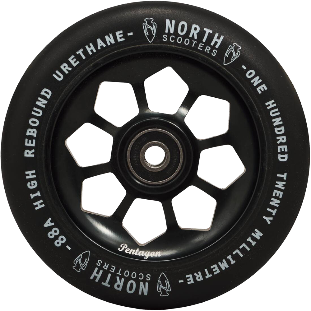 North Pentagon 88A 120mm - Wheels (X2)