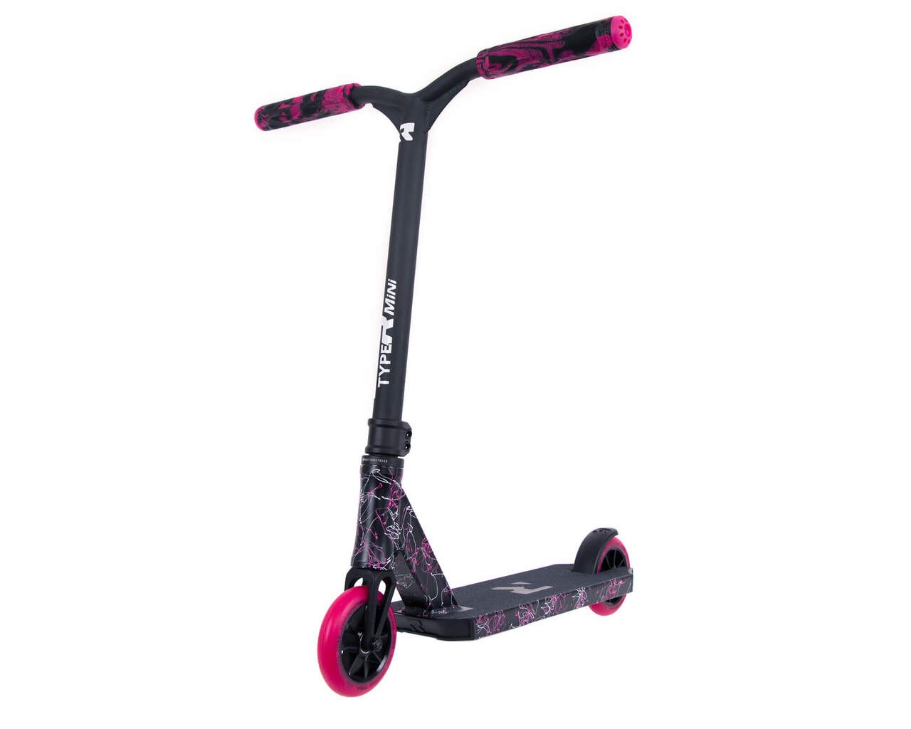 Root Industries - Type R Mini Complete Scooter pink splatter