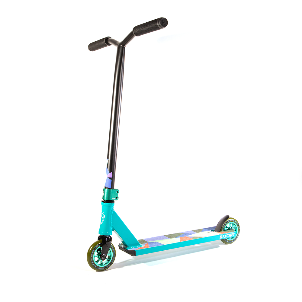 2021 North Hatchet Complete Scooter teal