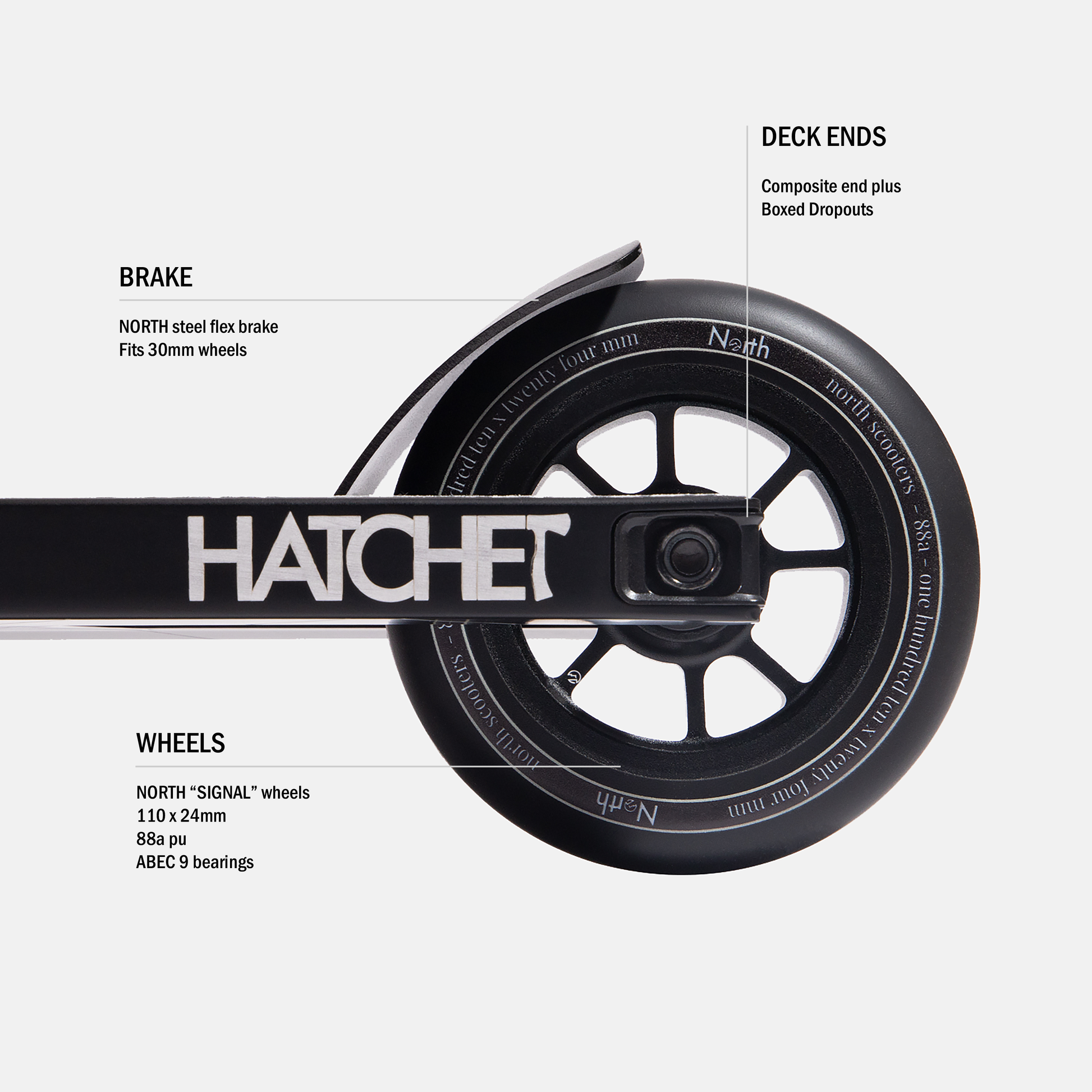 North Hatchet - Complete Scooter - G2-2