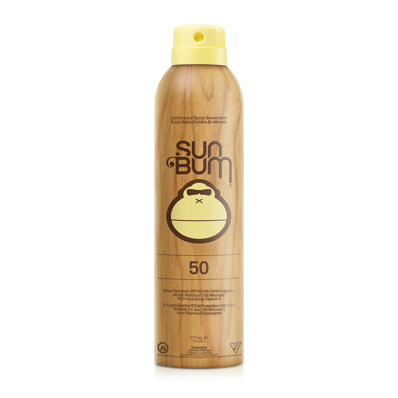 Sun Bum Moisturizing Sunscreen Continuous Spray SPF 50 (6oz / 177ml)