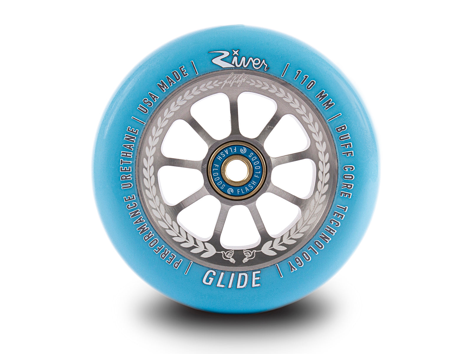 River Wheel Co - Glides Wheels (x2) - Cosmic Pro Scooters