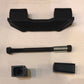North Switchblade Black front Grind Plate Aluminum Rear Plug Upgrade Kit- 5 wide