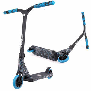 Root Industries - Type R Mini Complete Scooter blue splatter